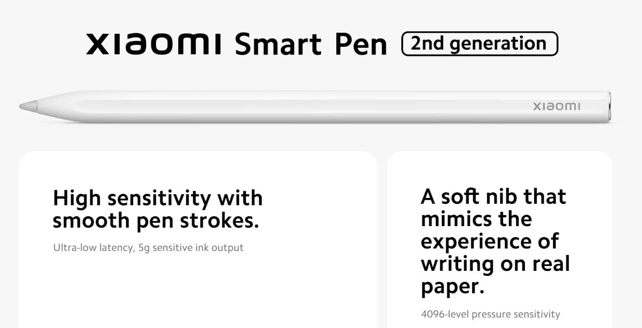 Xiaomi Smart Pen 2nd Generation: Does it work with XIAOMI PAD 5? 