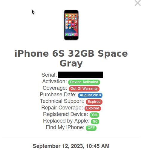 Picture of Factory reset - Iphone 6S without Find my Iphone activated ? | GBAtemp ...