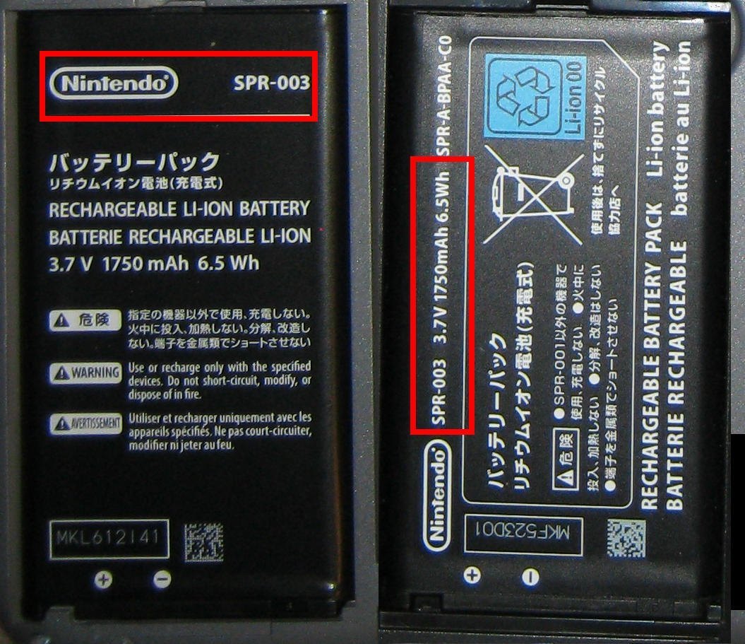 New Nintendo 3DS XL battery capacity differences | GBAtemp.net - The  Independent Video Game Community