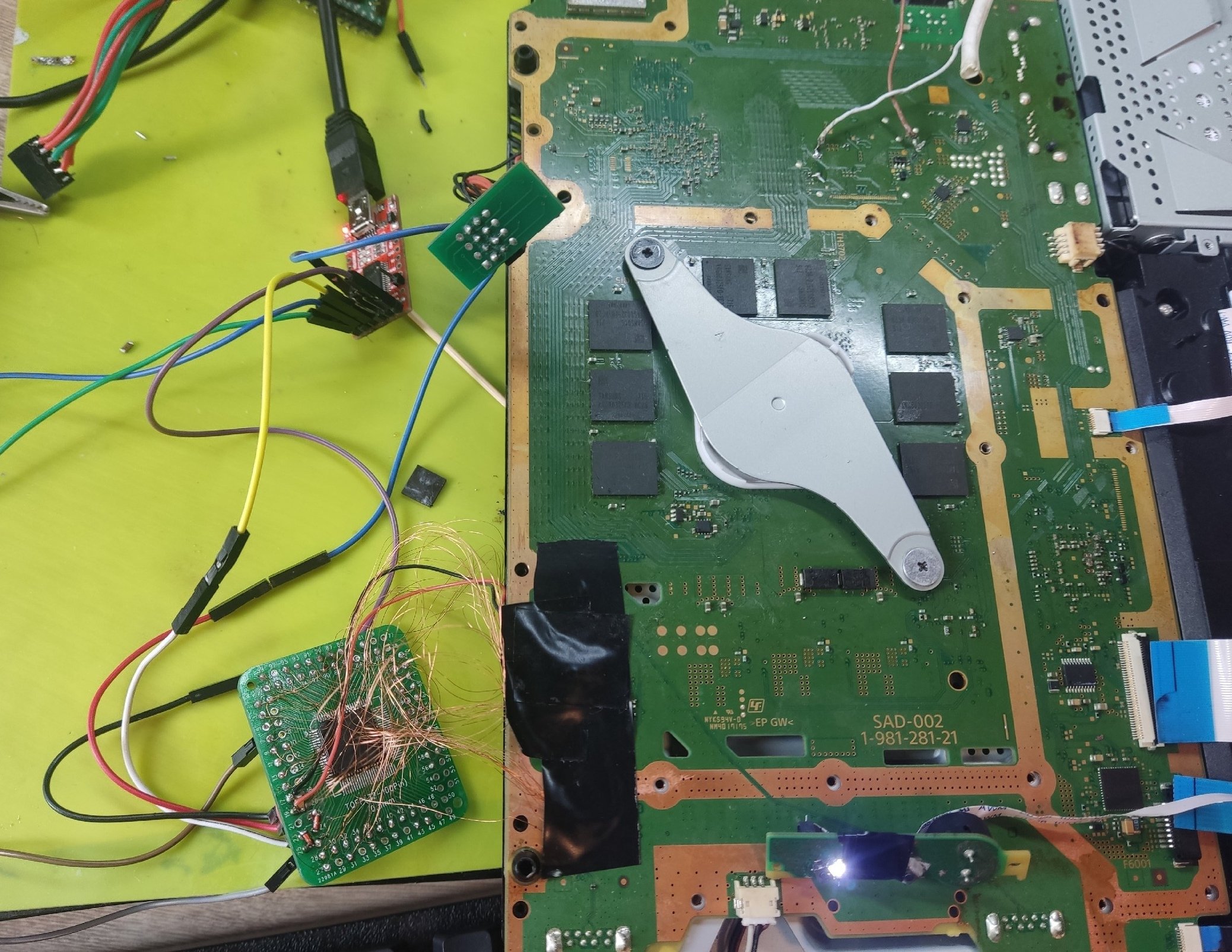 PS4 NOR chip repair that displays signs of a BLOD | GBAtemp.net - The  Independent Video Game Community