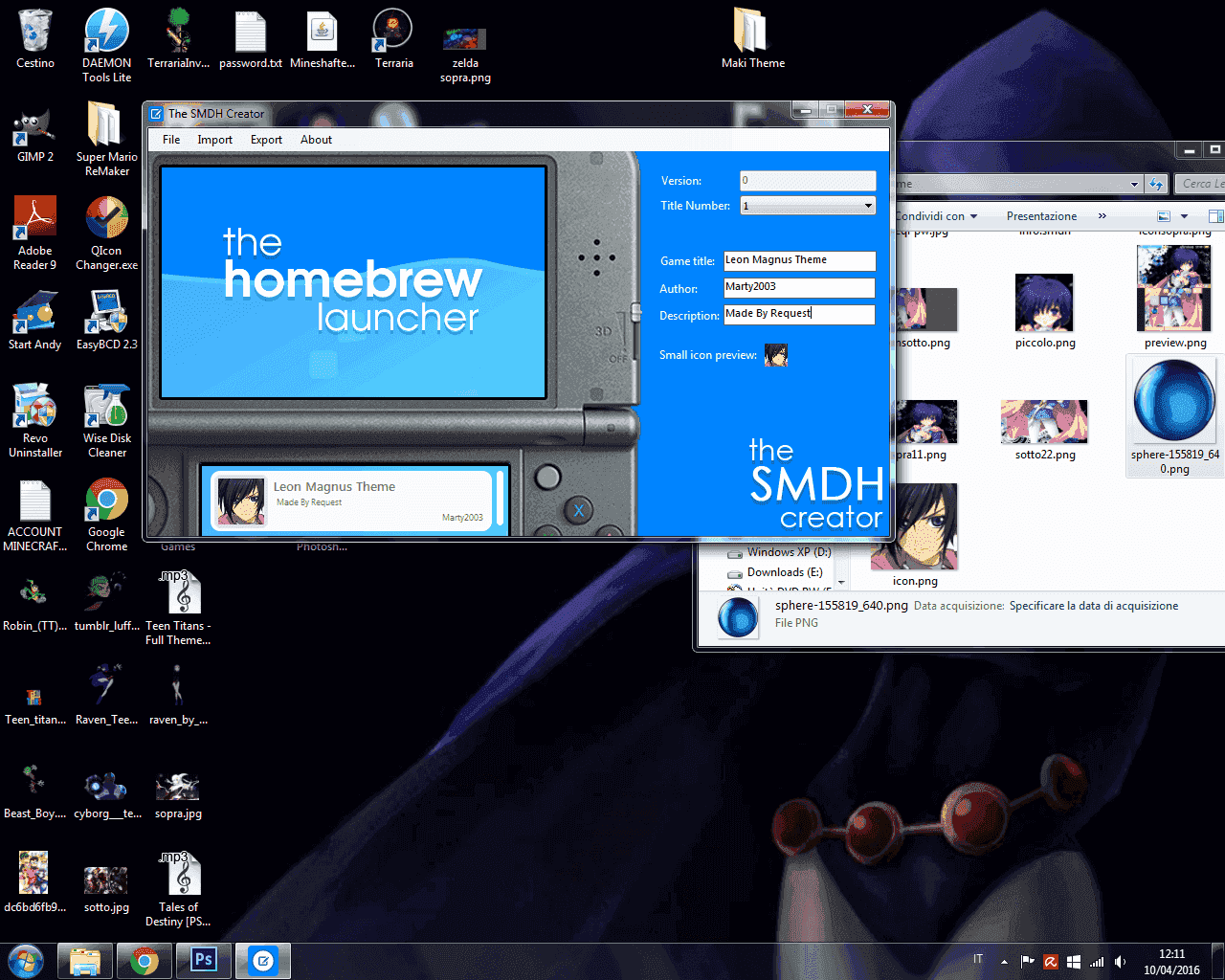 Shigatsu wa Kimi no Uso Windows 11/10 Theme 