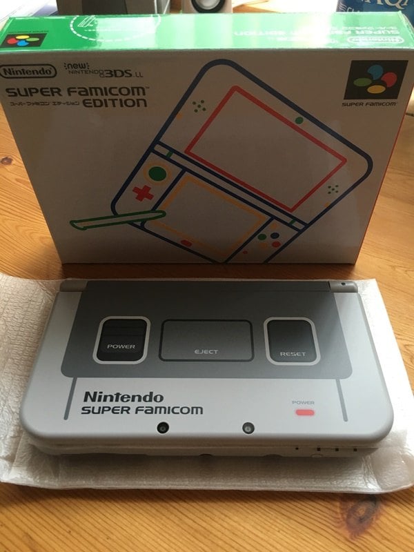 New 3DS LL Super Famicom Edition comes with 11.0 & IPS Screen