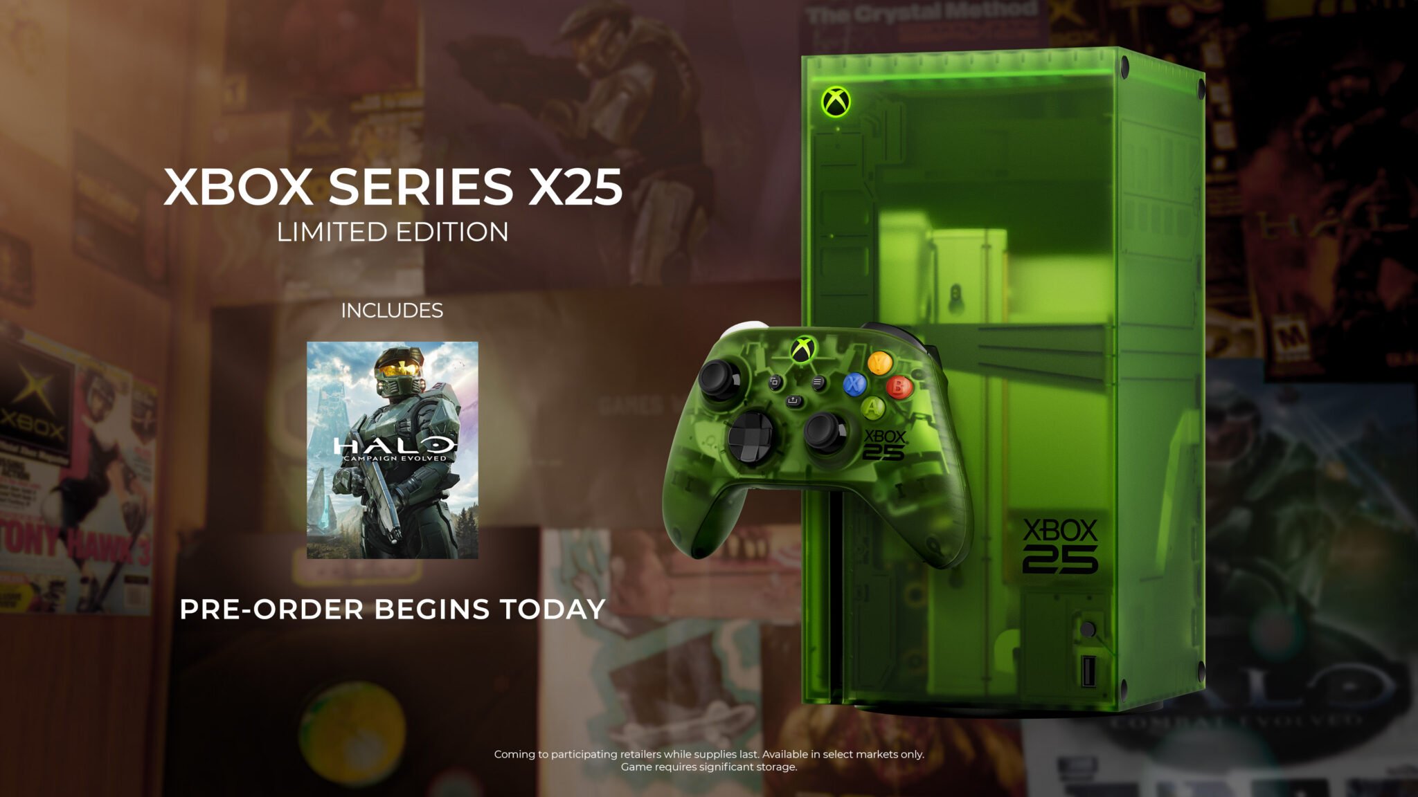 Pre-orders open for the XBOX 25th Anniversary Collection