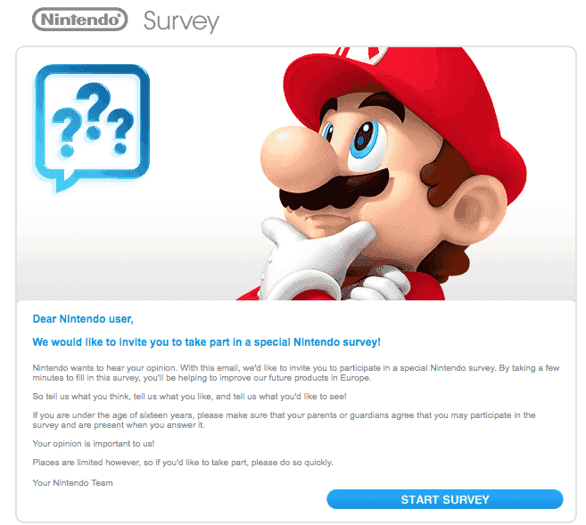 Nintendo survey | GBAtemp.net - The Independent Video Game Community