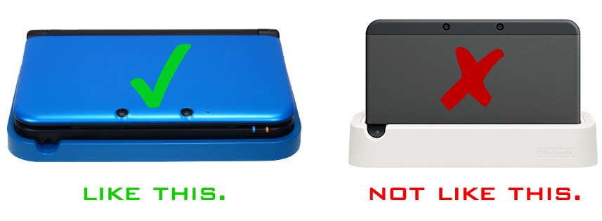 Needing a *New* 3DS XL charging cradle that lays flat... But only finding  vertical ones? | GBAtemp.net - The Independent Video Game Community