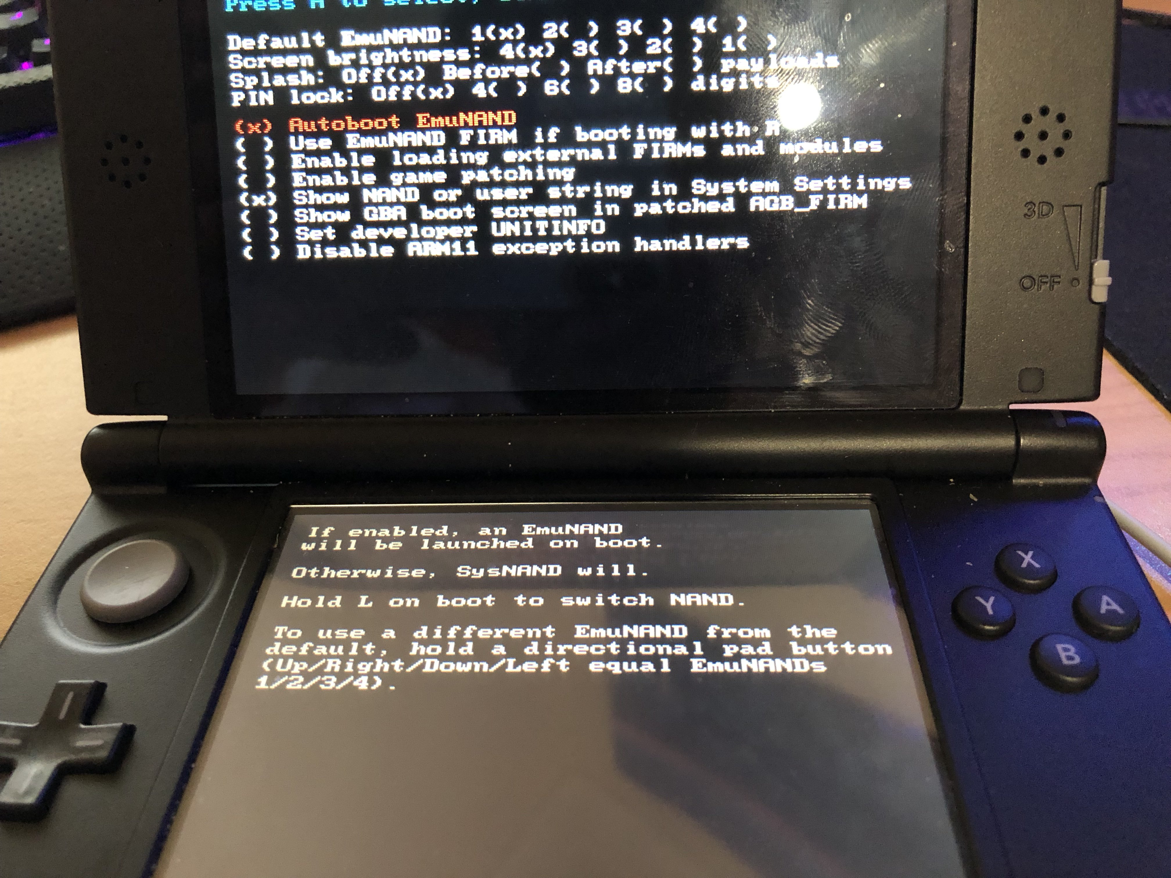 old 3ds stuck on black screen | GBAtemp.net - The Independent Video Game  Community