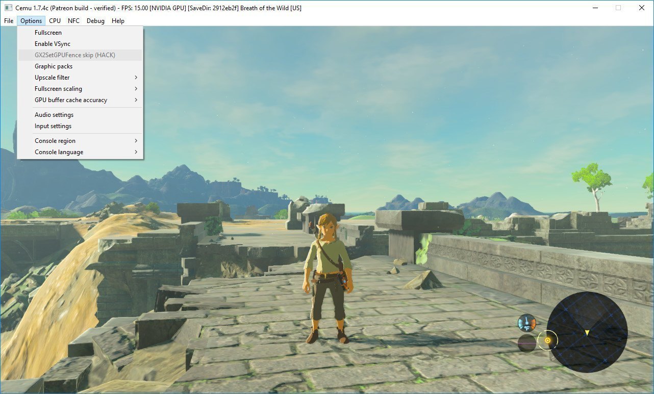 Breath of the Wild Now Fully Playable on CEMU 1.7.4