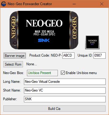 Release] Neo-Geo Forwarder Creator | GBAtemp.net - The Independent Video  Game Community