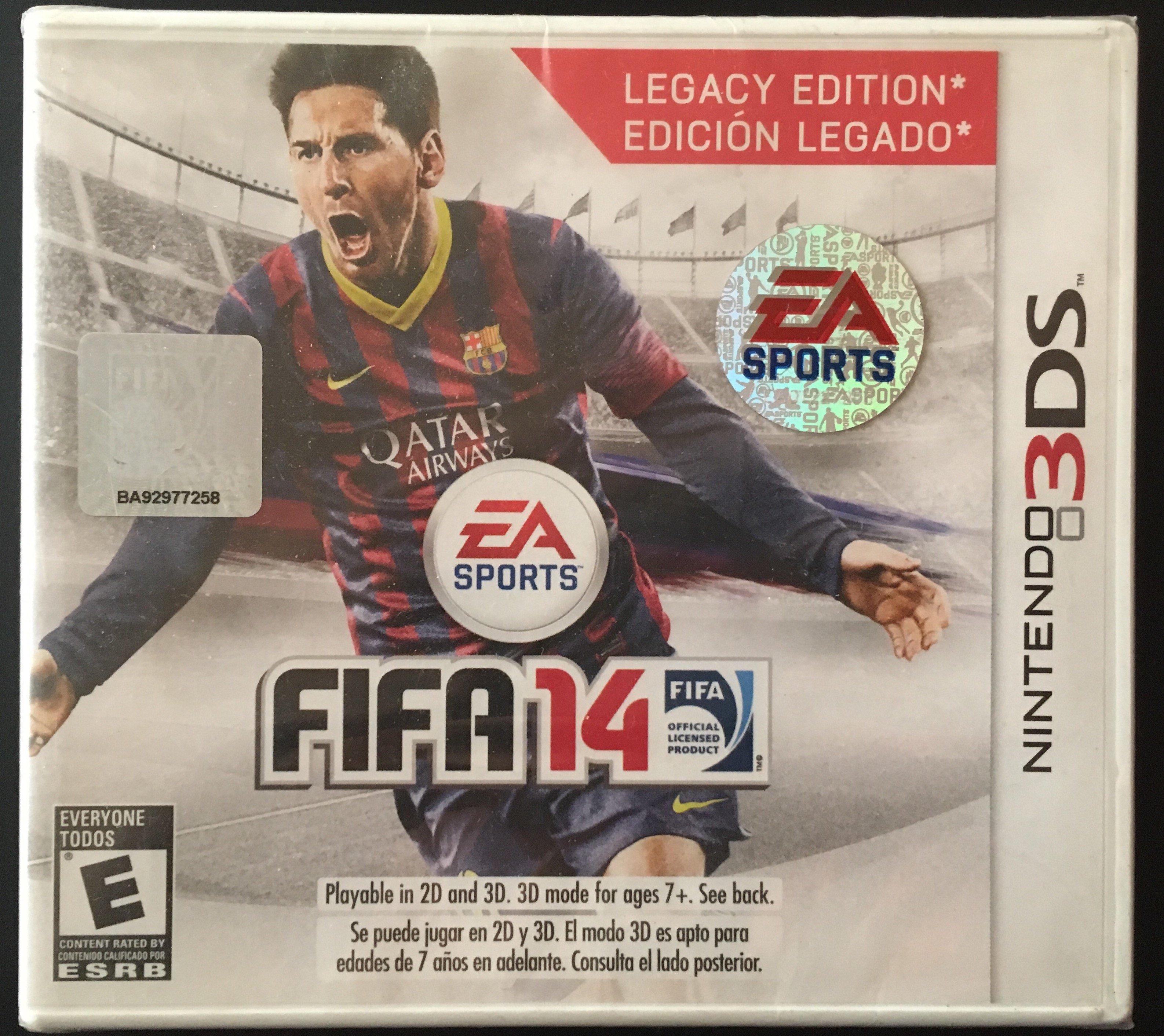 FIFA 14 3DS US Version - rarest 3DS game? | GBAtemp.net - The Independent  Video Game Community