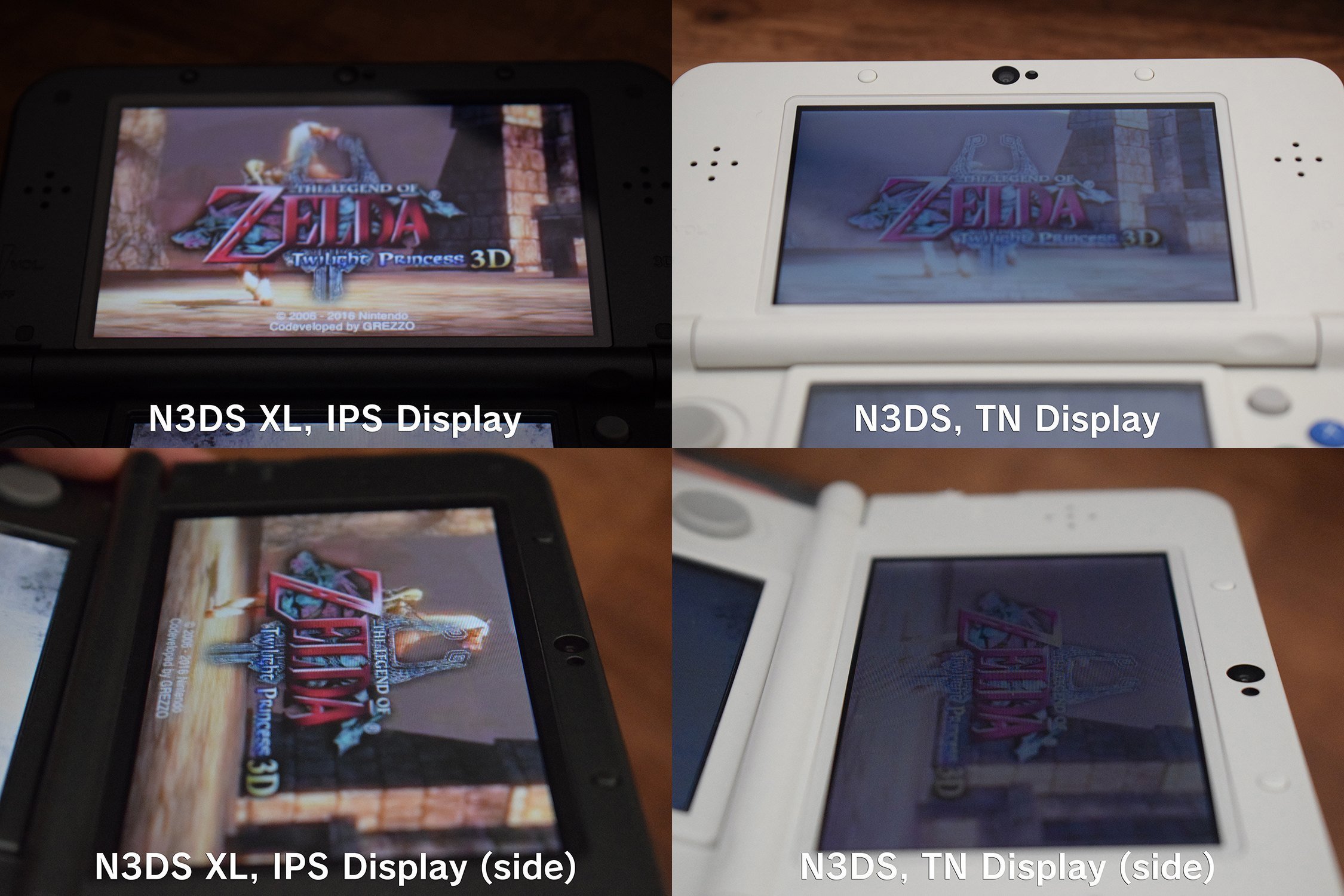 TN and IPS Displays - Which does my 3DS have? | GBAtemp.net - The  Independent Video Game Community