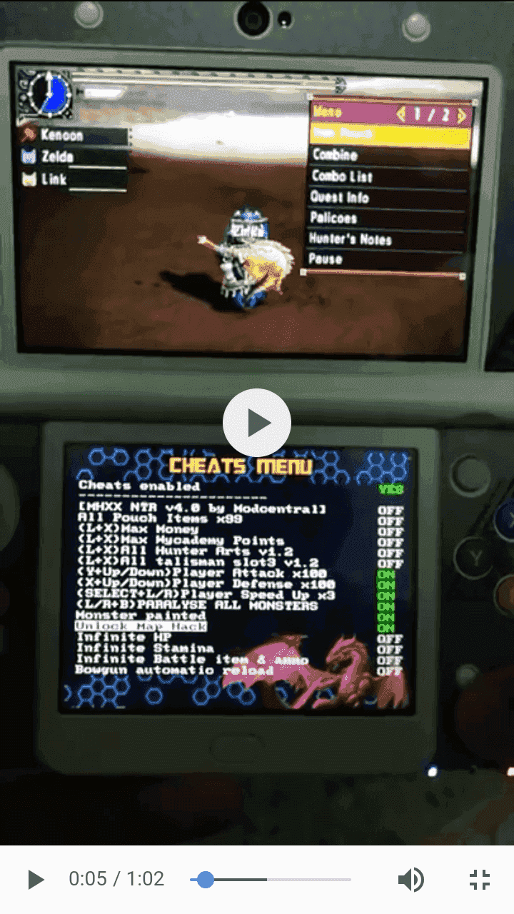 New 3ds plugin MHxx cheats working with 1.2 | Page 2 | GBAtemp.net - The  Independent Video Game Community