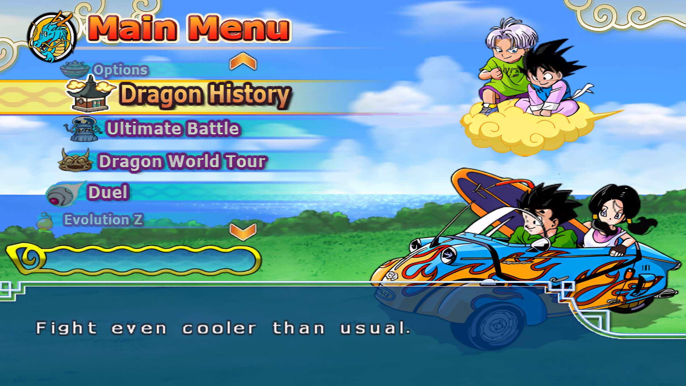 Wii Dragon Ball Z BUDOKAI Tenkaichi 3 History Mod——Dragon Ball