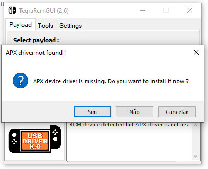 apx driver not found.png