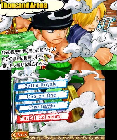 One Piece Super Grand Battle X 3DS - GameBrew