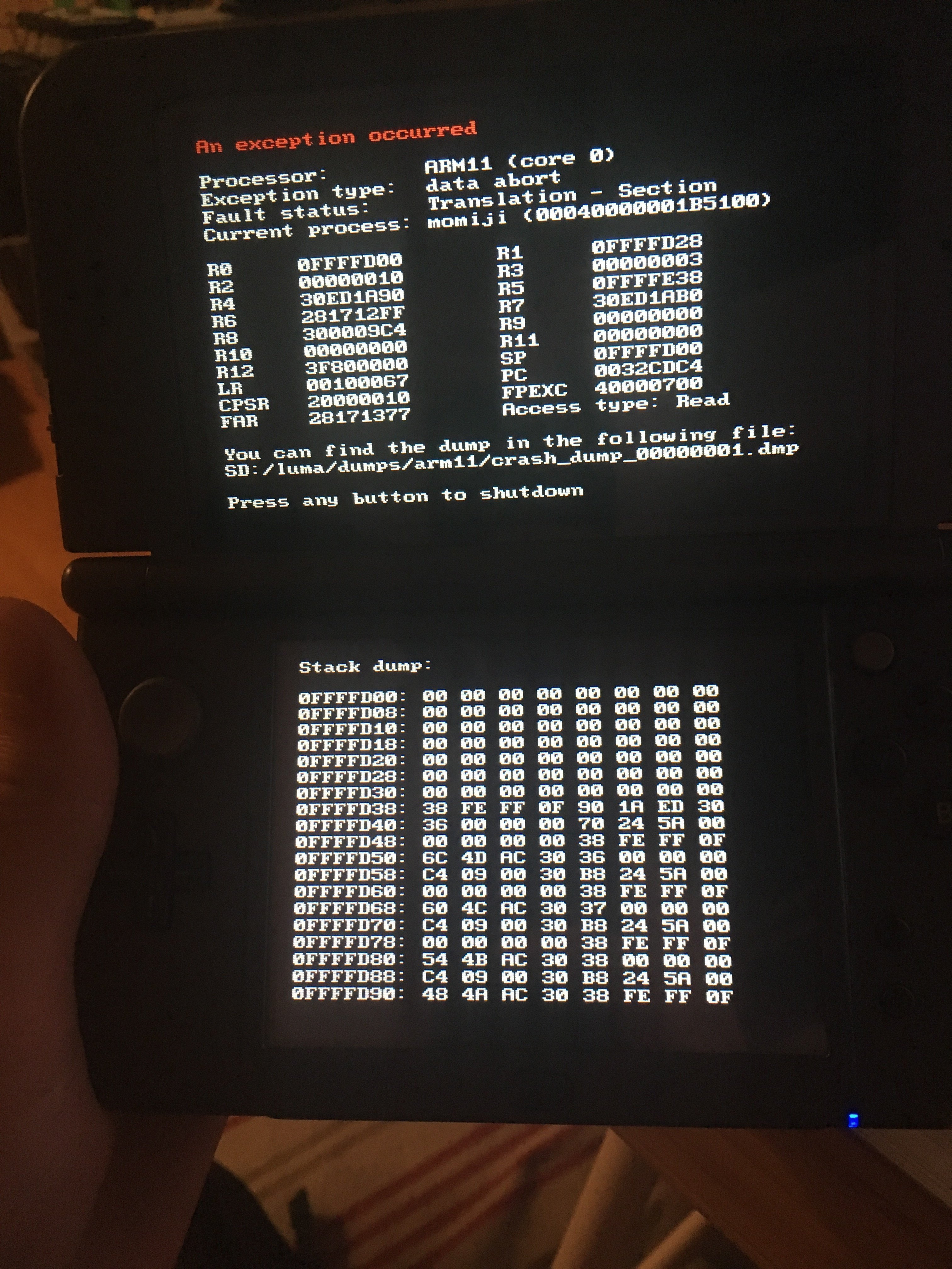 N3DS on CFW freezing in games / corrupting itself | GBAtemp.net - The  Independent Video Game Community