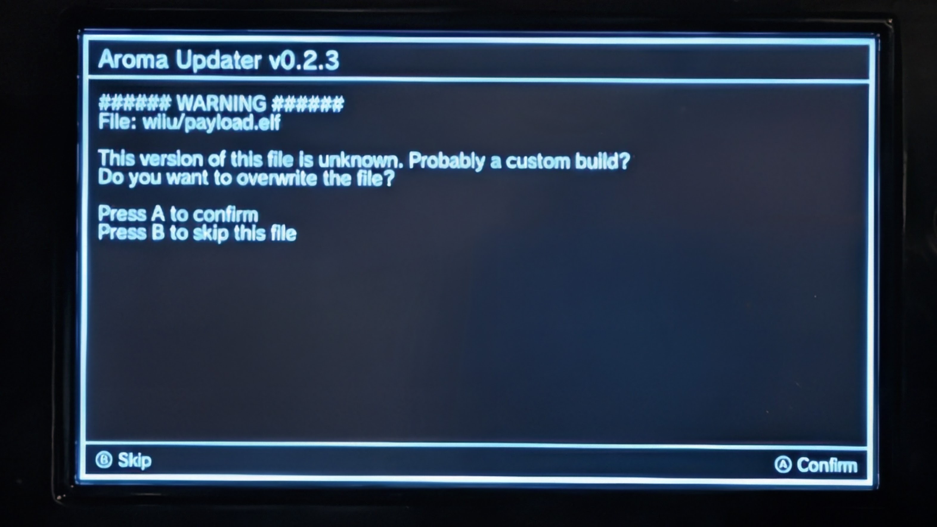 aromaupdateerror.jpg
