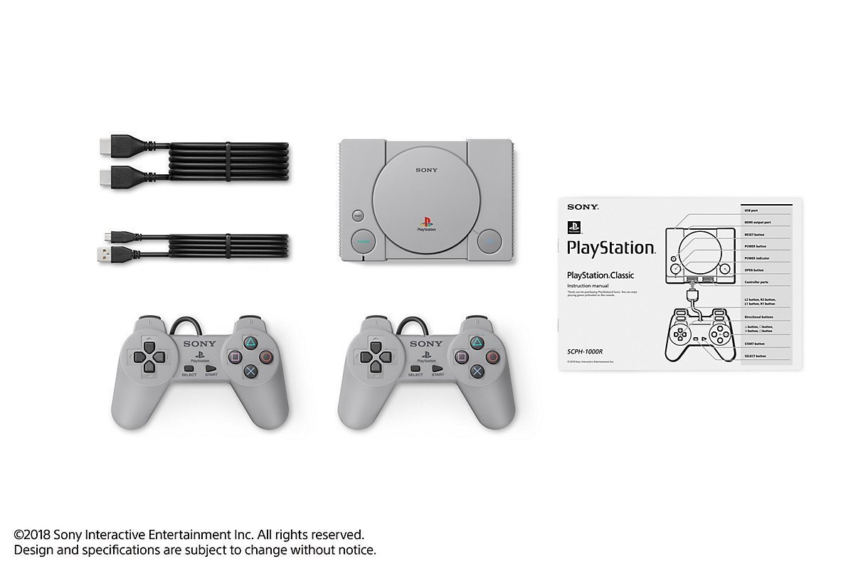 Sony reveals full game list for the PlayStation Classic and opens 