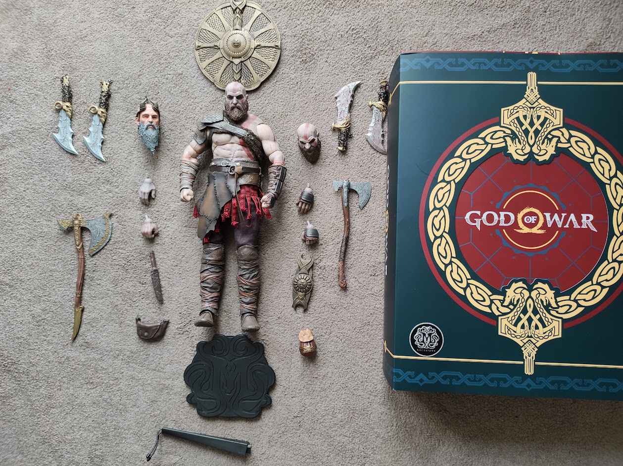 God Of War – Kratos 1/6 Scale Figure Review (Merch) - Official GBAtemp  Review | GBAtemp.net - The Independent Video Game Community
