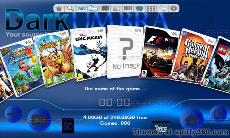 USB Loader GX theme - DarkUmbra | GBAtemp.net - The Independent Video Game  Community