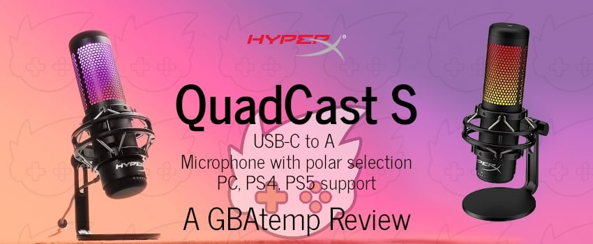 Hyperx Quadcast Usb Condenser Gaming Microphone For Pc/ps4/ps5/mac