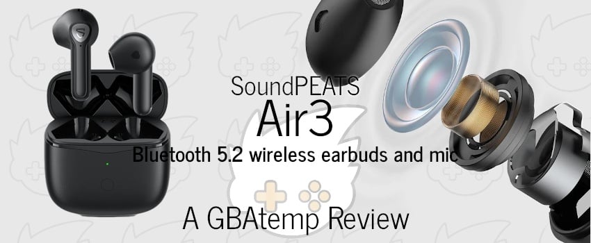 Soundpeats Air 3 Wireless Earbuds TWS Earphone Bluetooth APTX Headset