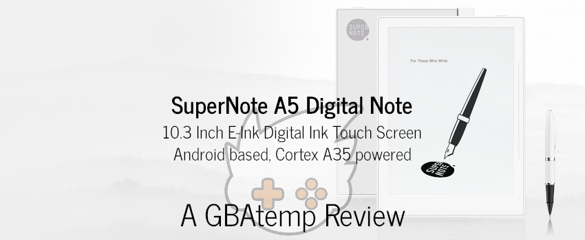 Supernote A5X Review (Hardware) - Official GBAtemp Review