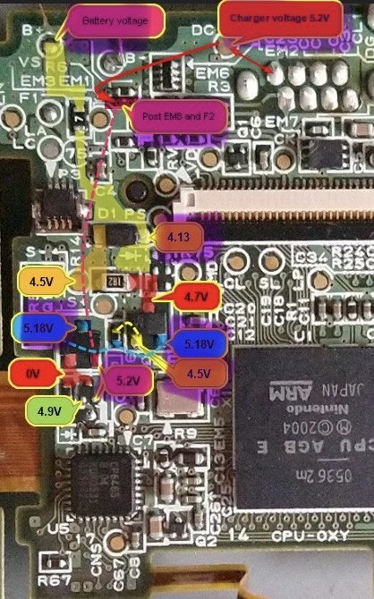 Game Boy Micro Not charging, I think it's the Diode, looking for help ...
