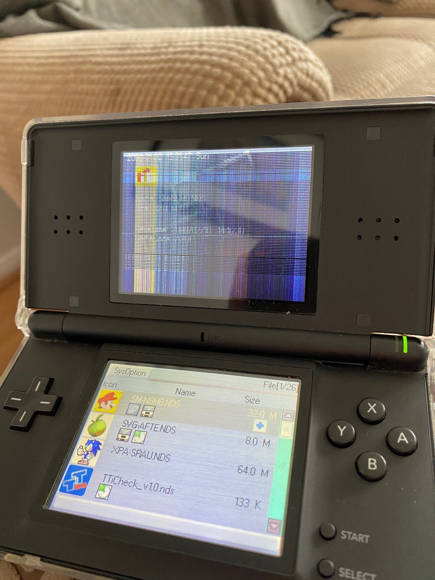Ds lite bottom screen doesn't work | GBAtemp.net - The Independent Video  Game Community