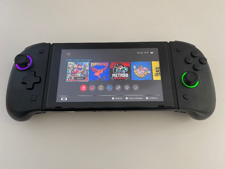 NYXI Transparent Joy-pad for Nintendo Switch: Larger, Transparent, And RGB  Lights - SHOUTS