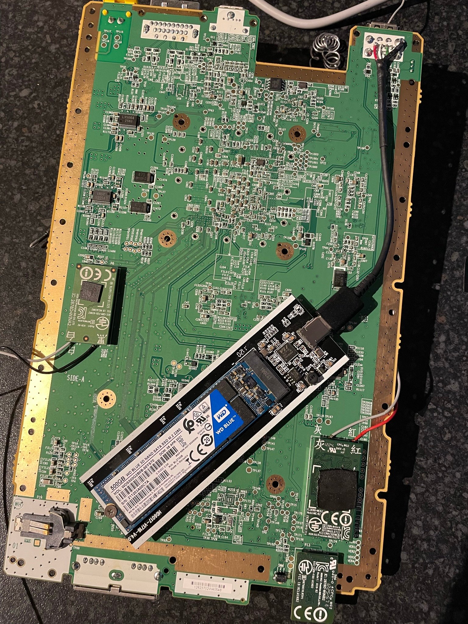 Wii U Internal SSD (With activity LED!) | GBAtemp.net - The Independent  Video Game Community