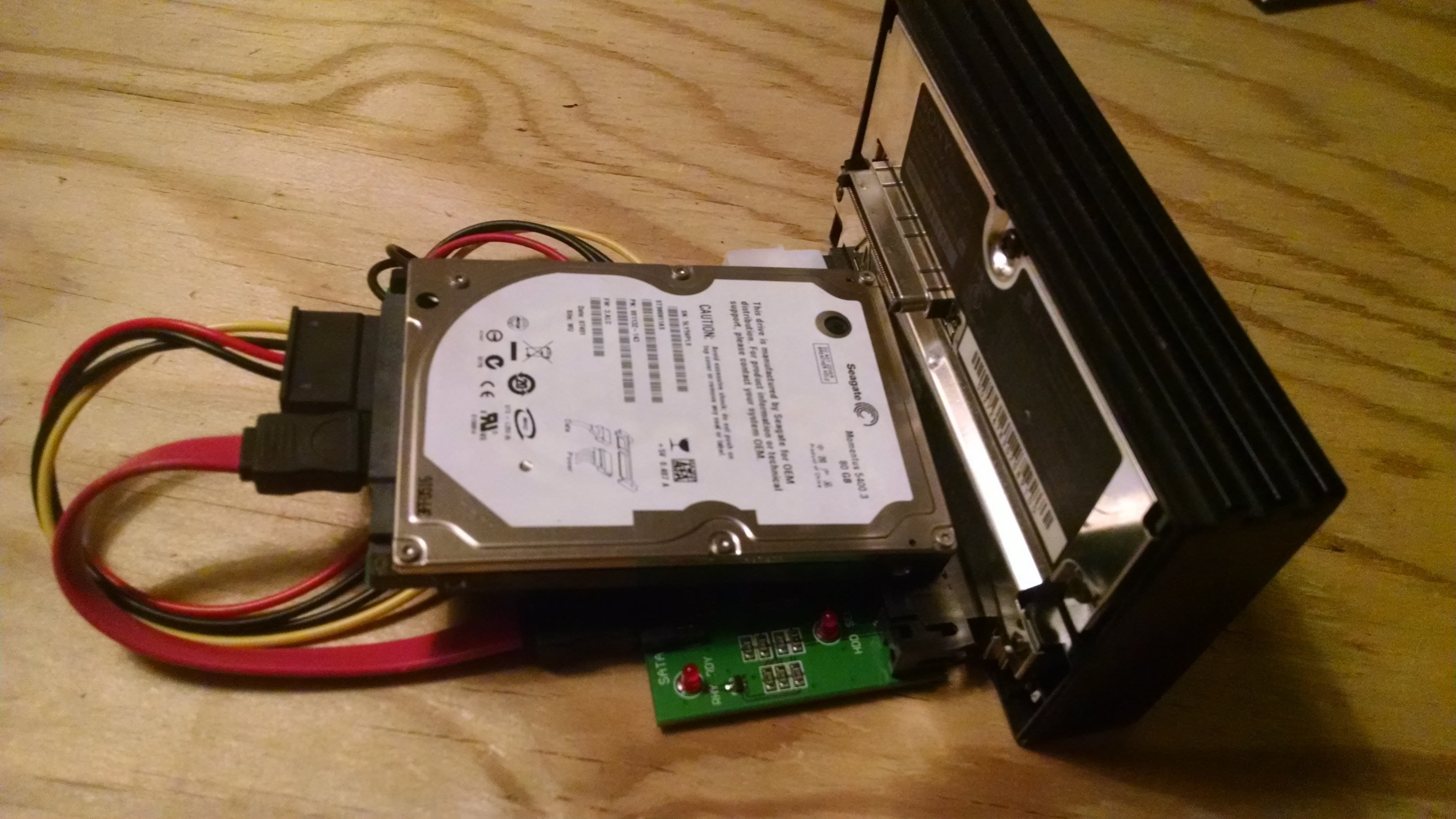 Fat PS2 SATA to IDE HDD adapter setup | GBAtemp.net - The Independent Video  Game Community