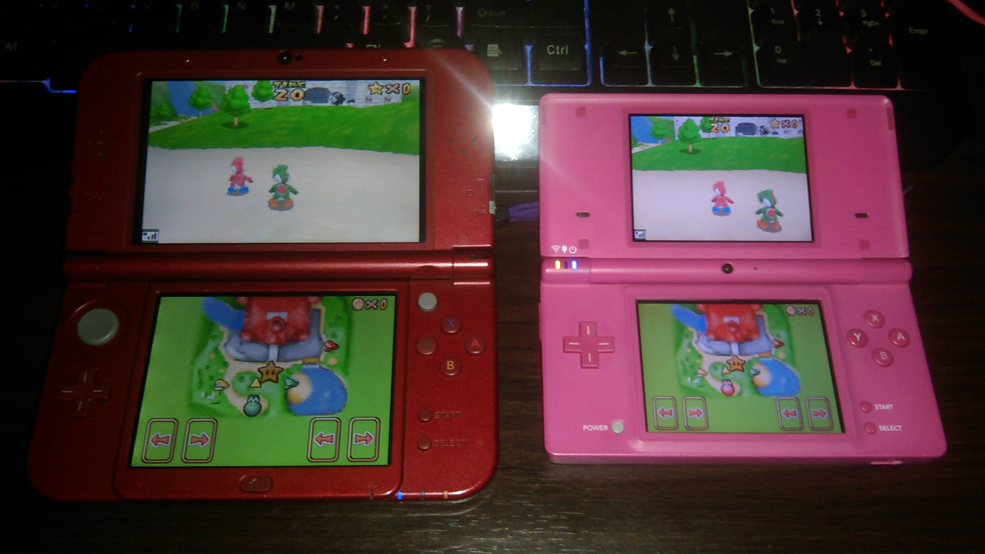 playing ds games on 3ds