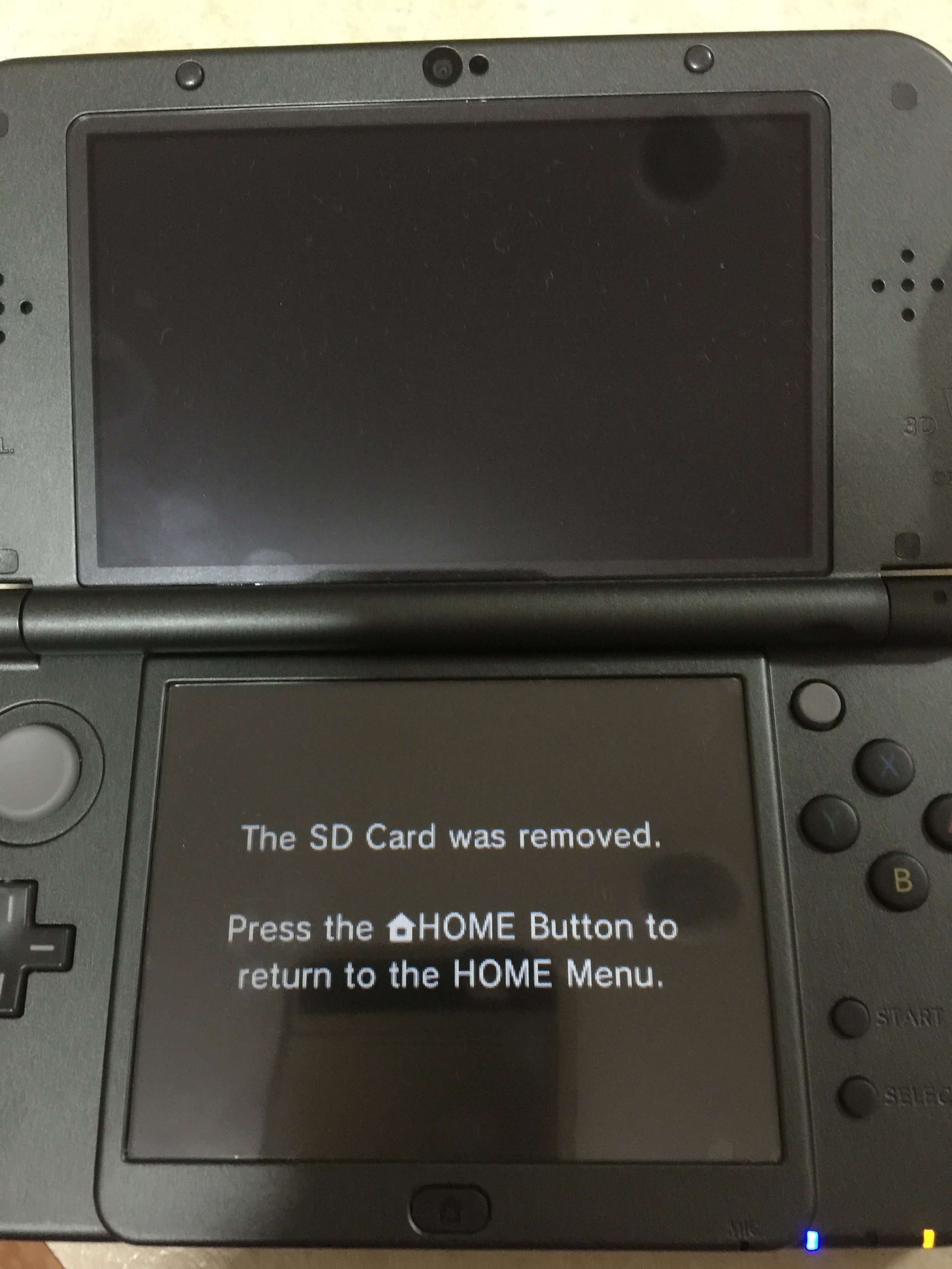 Unable to play games.Error "SD card removed" | GBAtemp.net - The  Independent Video Game Community