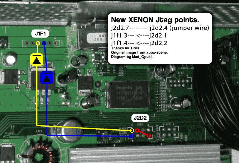 xenon 7371 jtagging | GBAtemp.net - The Independent Video Game Community