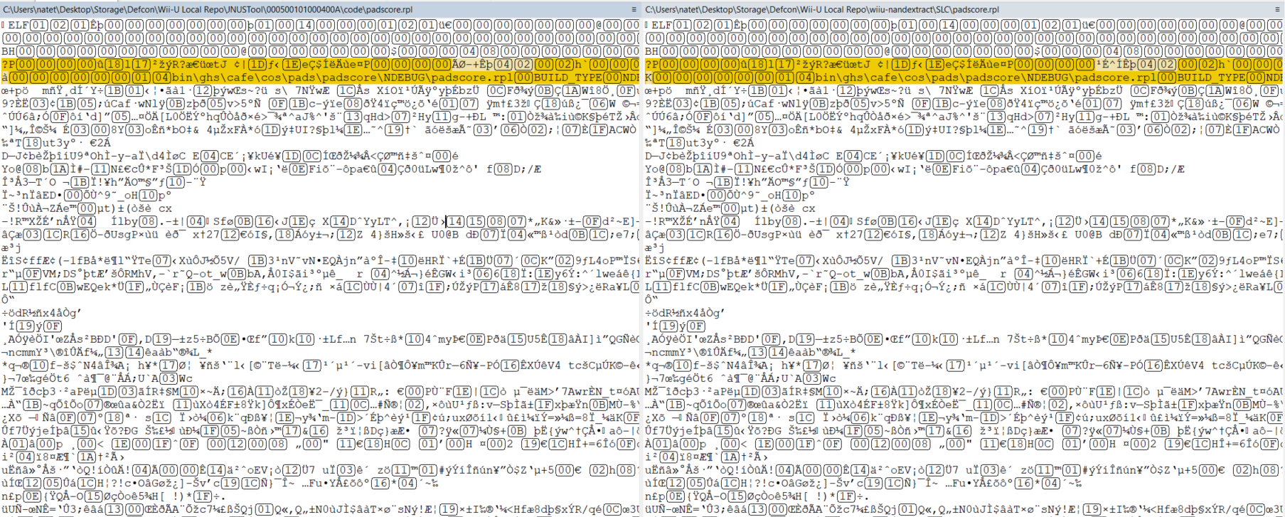 JUSTool vs Extracted padscore file.png