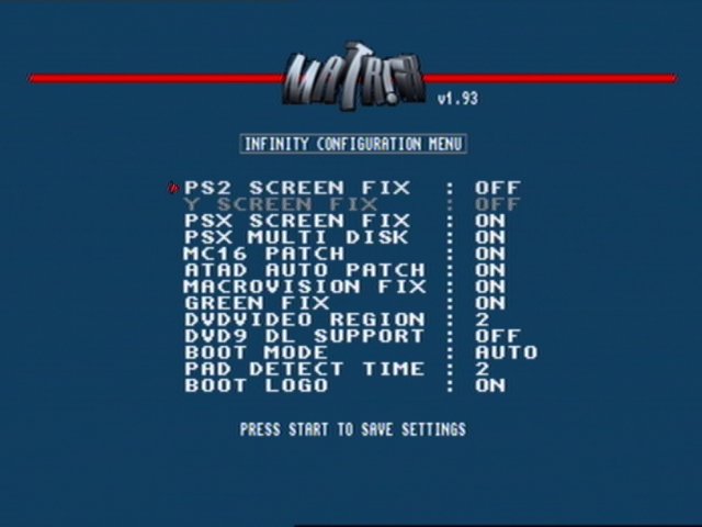 Matrix_Infinity_Bootmenue.jpg