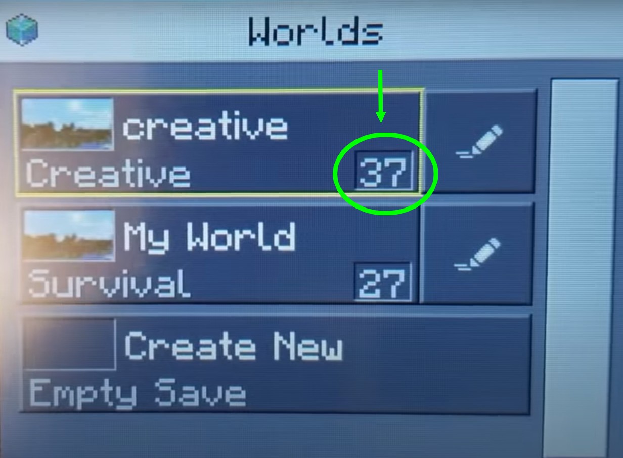 Minecraft 3DS menu.jpg