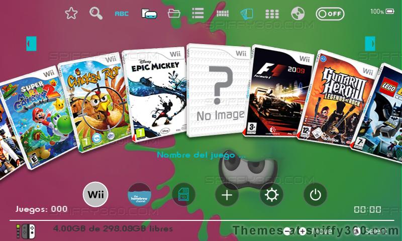 USB Loader GX theme - Nintendo Switch Splatoon 01 | GBAtemp.net - The  Independent Video Game Community