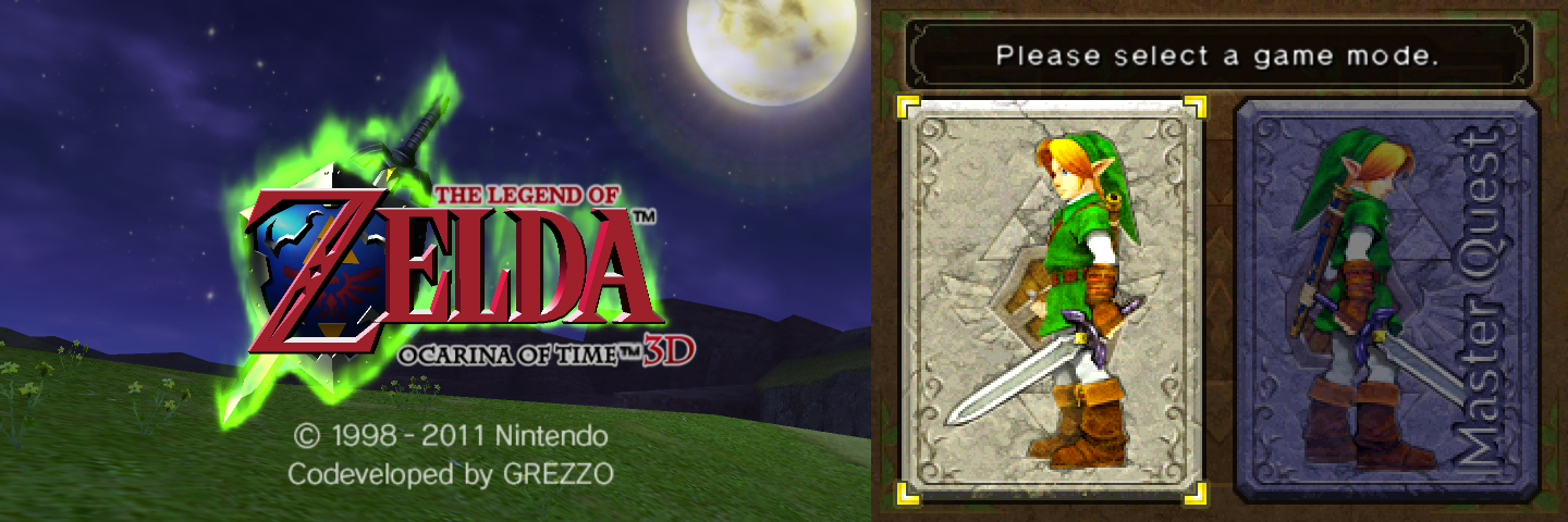 The Legend of Zelda : Ocarina of Time 3D - Master Quest - Vidéo