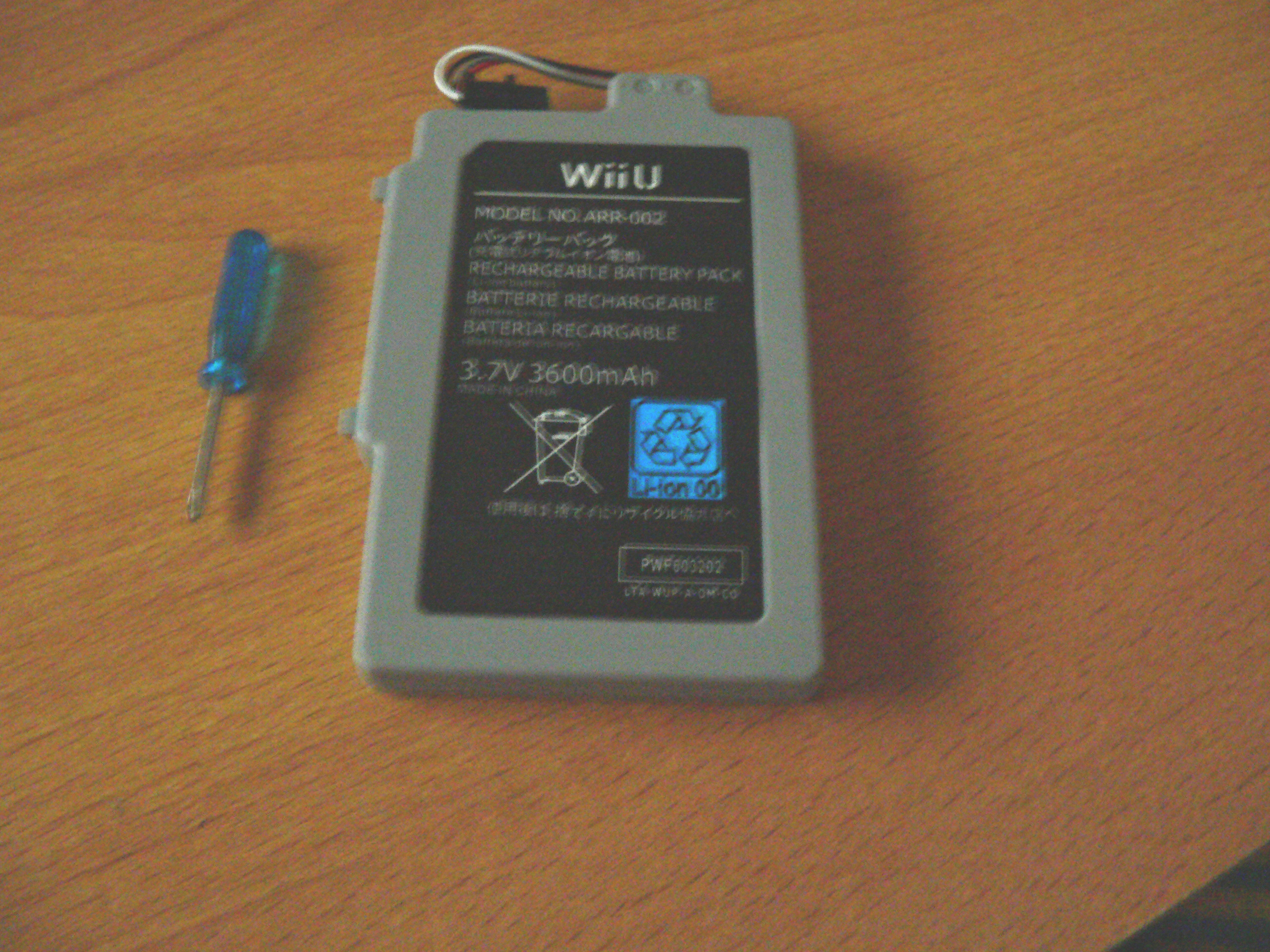 Wii U Gamepad Battery Replacement Help Gbatemp Net The Independent Video Game Community