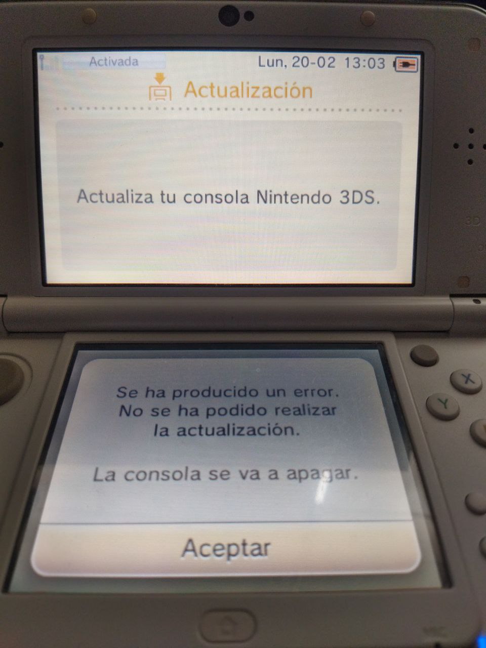 3DS keep asking for a update | GBAtemp.net - The Independent Video Game  Community