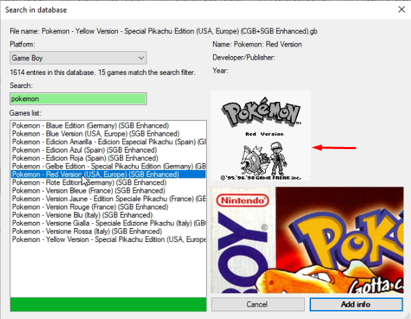 Pokemon - Yellow Version - Special Pikachu Edition (USA, Europe) (GBC,SGB  Enhanced) - Nintendo Gameboy (GB) rom download
