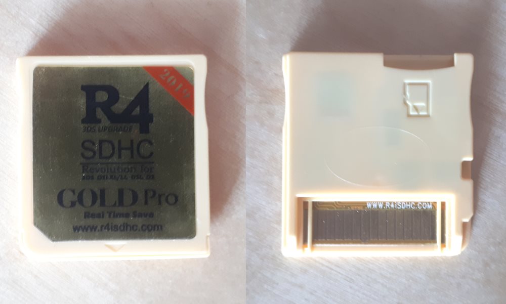 Is my R4 Gold Pro an original or a clone | GBAtemp.net - The Independent  Video Game Community