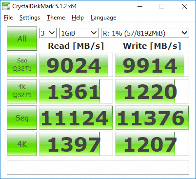 My 8GB DDR4 Ramdisk - CrystalDiskMark scores. | GBAtemp.net - The  Independent Video Game Community
