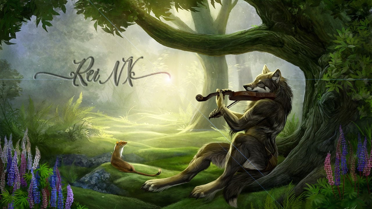ReiNX background playing violin in forest.jpg