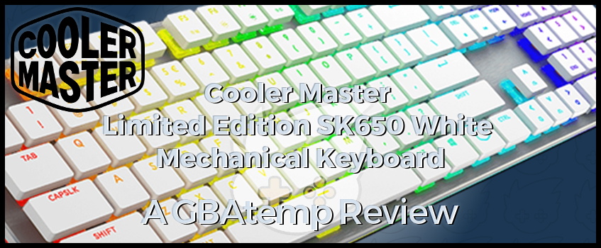 Cooler Master SK650 White Keyboard Review (Hardware) - Official GBAtemp  Review | GBAtemp.net - The Independent Video Game Community