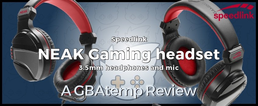 Official GBAtemp Review: Speedlink Neak Gaming Headset (Hardware) |  GBAtemp.net - The Independent Video Game Community