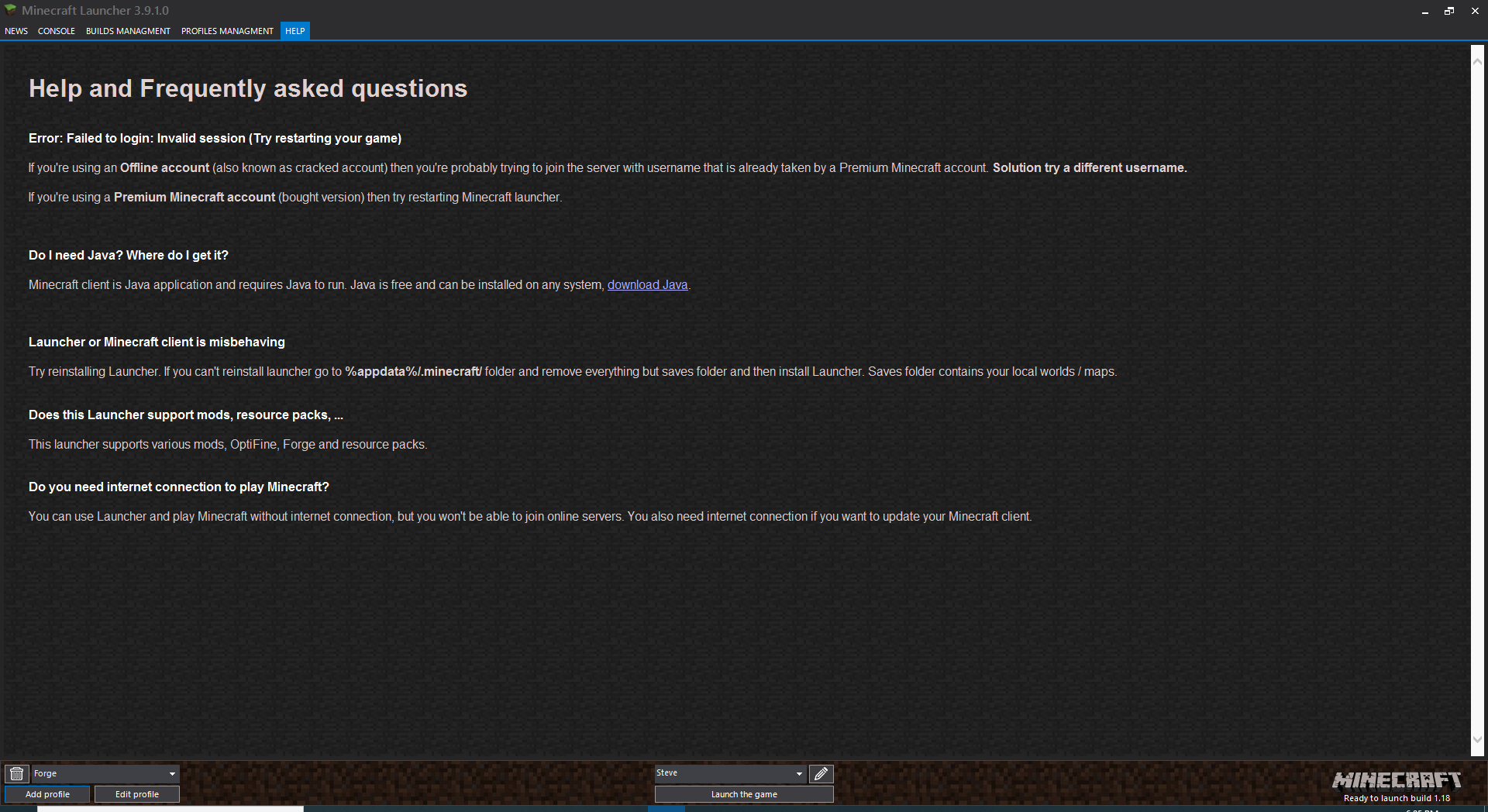 Minecraft 1.18.1 either mot responds or gets stuck on Mojang Studios  screen. | GBAtemp.net - The Independent Video Game Community