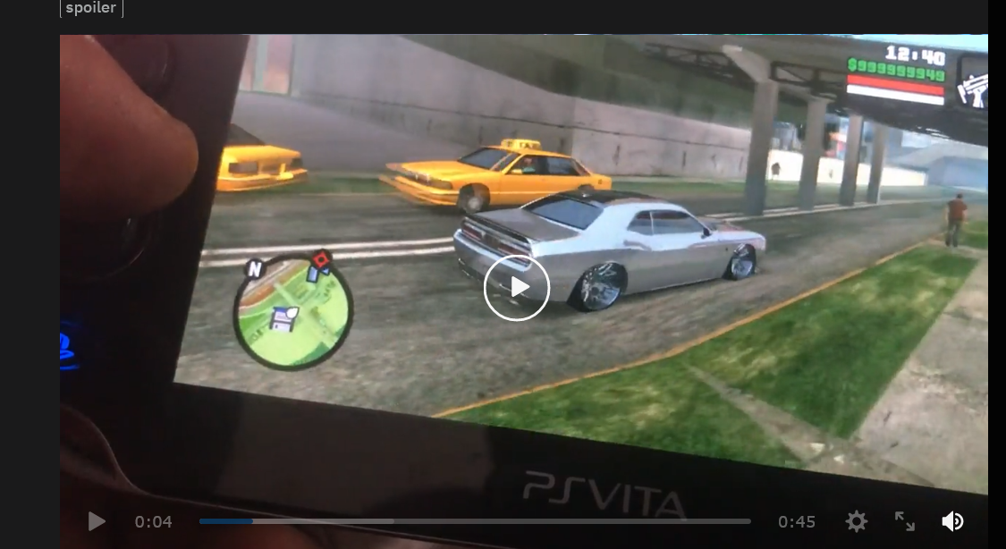 PS Vita - GTA:SA Vita updated to 2.1 (GTA San Andreas Port by TheFloW) 