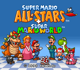 Play Super Mario All-Stars + Super Mario World (USA) • Super Nintendo  GamePhD